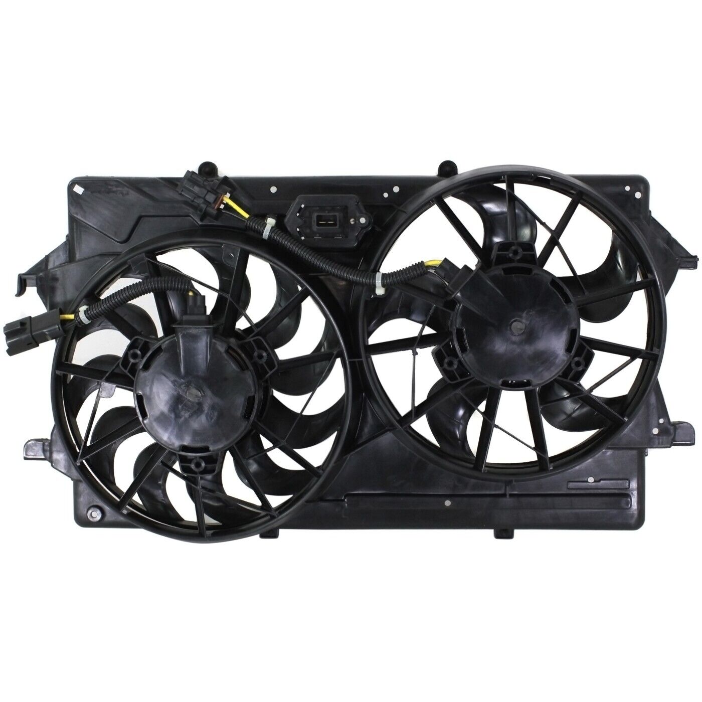 Radiator Cooling Fan For 2003-2004 Ford Focus 2.0L 4Cyl, For DOHC models, w/ AC