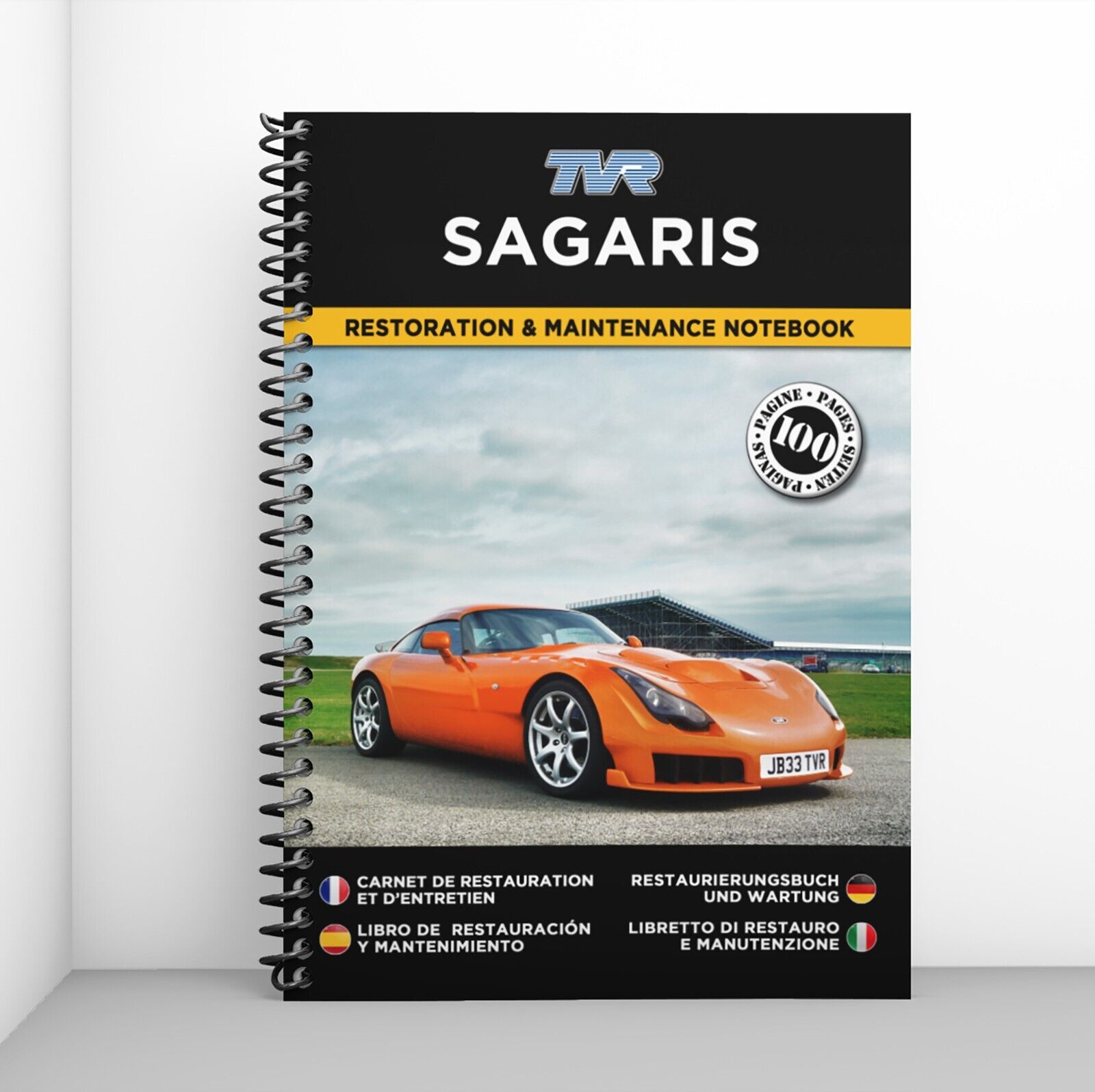 TVR SAGARIS : Restoration & Maintenance Notebook - 