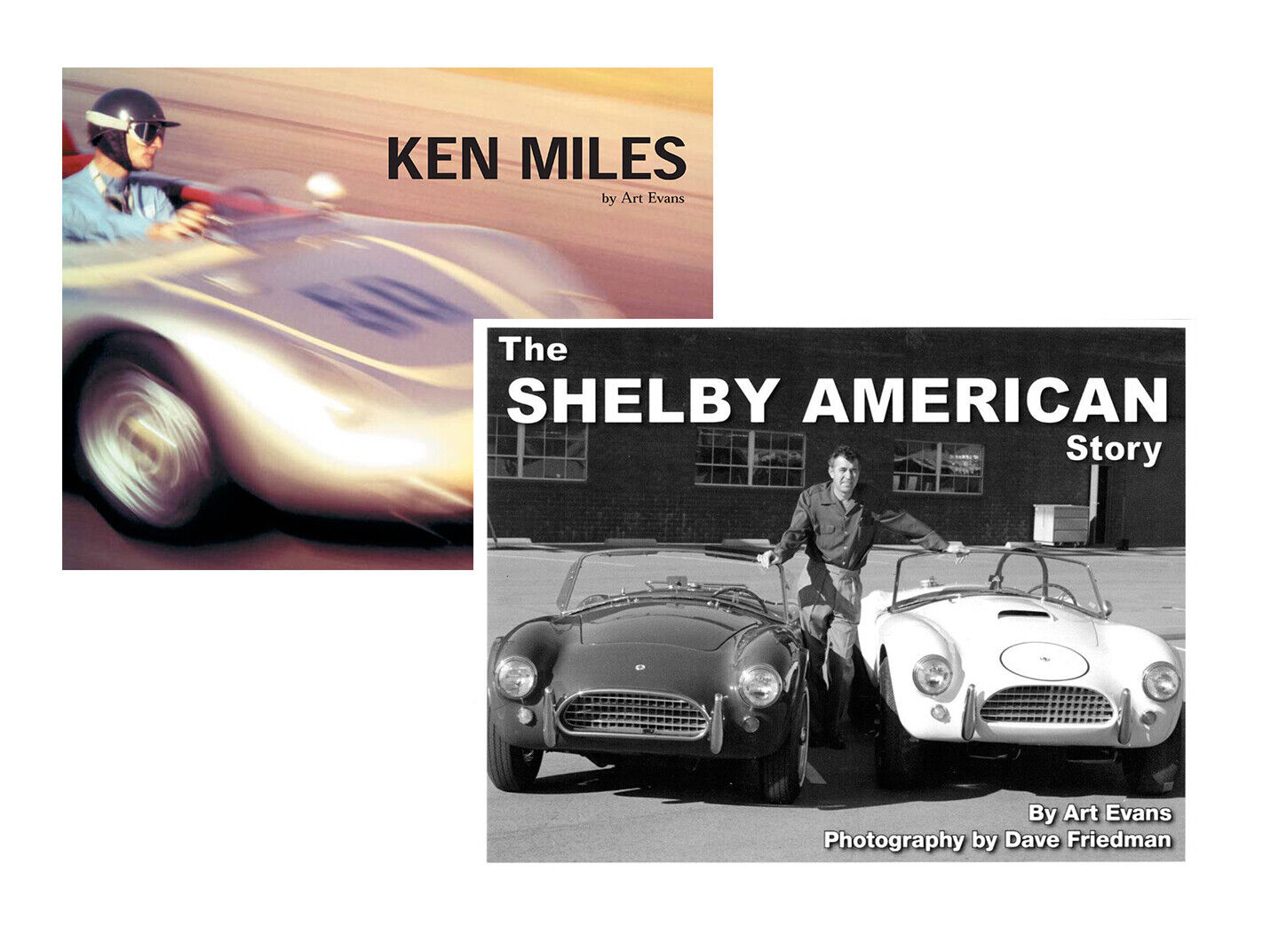 The Shelby American Story & Ken Miles Remembered Book Set
