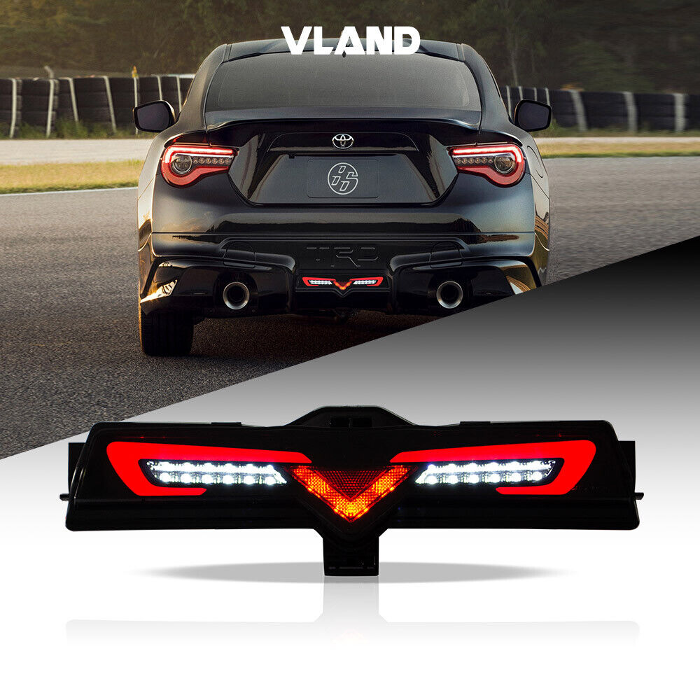 VLAND LED Rear Bumper Light For 2012-2020 Toyota GT86/Subaru BRZ/Scion FR-S