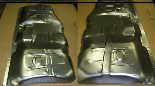 64-67 CHEVELLE GTO CUTLASS FULL LENGTH FLOOR PANS LH + RH - USA MADE FEDEX