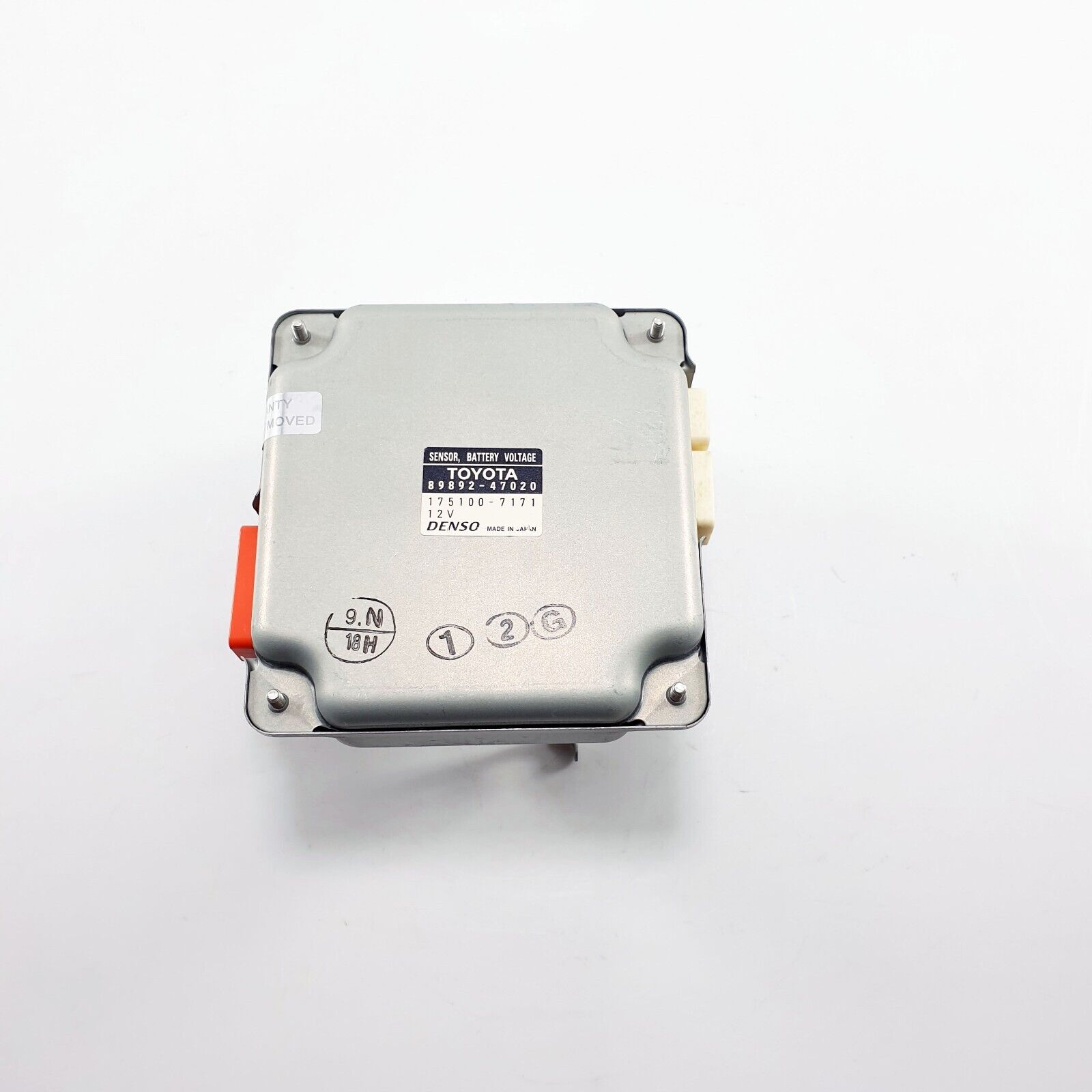 10-15 Toyota Prius Hybrid Battery Voltage Sensor Control Module Computer ECU