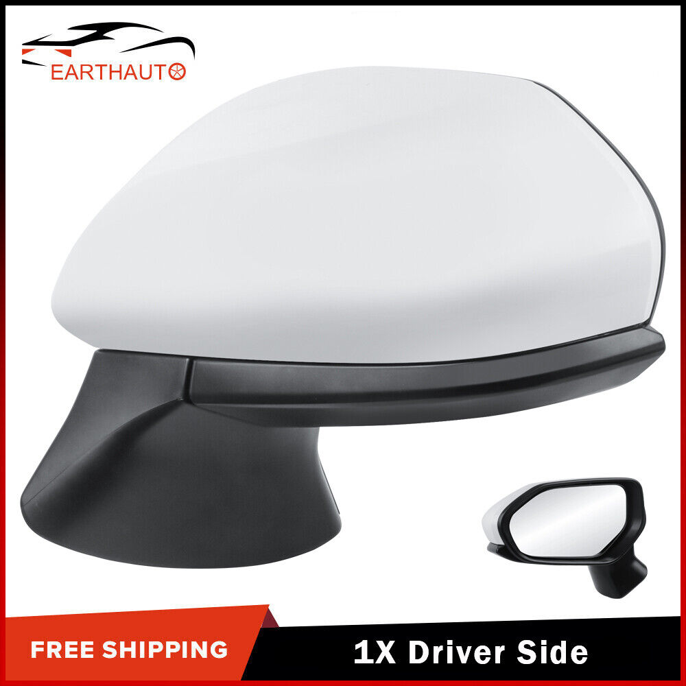 1X Driver/Left Side Exterior Side View Door Mirror For 2018-2022 Toyota Camry