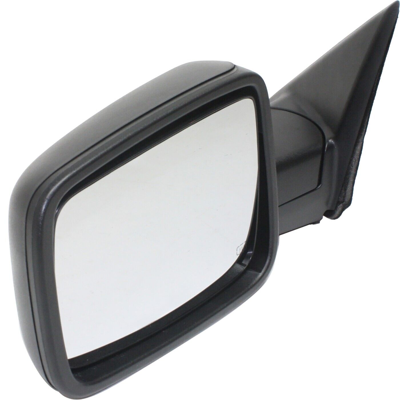 Mirror For 2014-18 Ram 1500 13-18 Ram 2500 Textured Black Power Glass Left Side