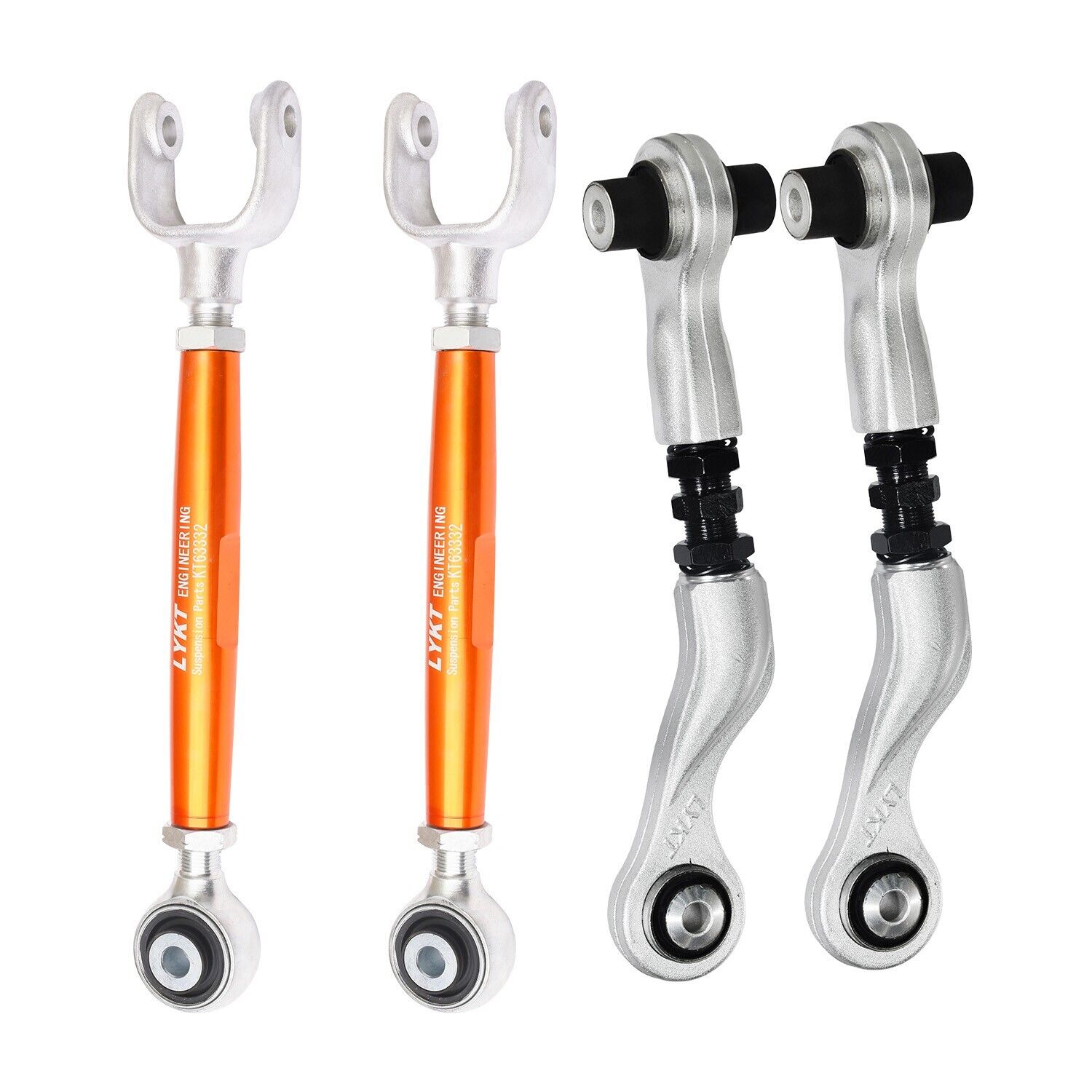 4pcs Adjustable Rear Camber&Toe Alignment Arms  For Benz C、CLS、E、GLC、GLK、SL、 AMG