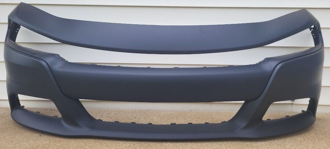 NEW 2015-2023 Dodge Charger Front Bumper Cover Unpainted [OEM]