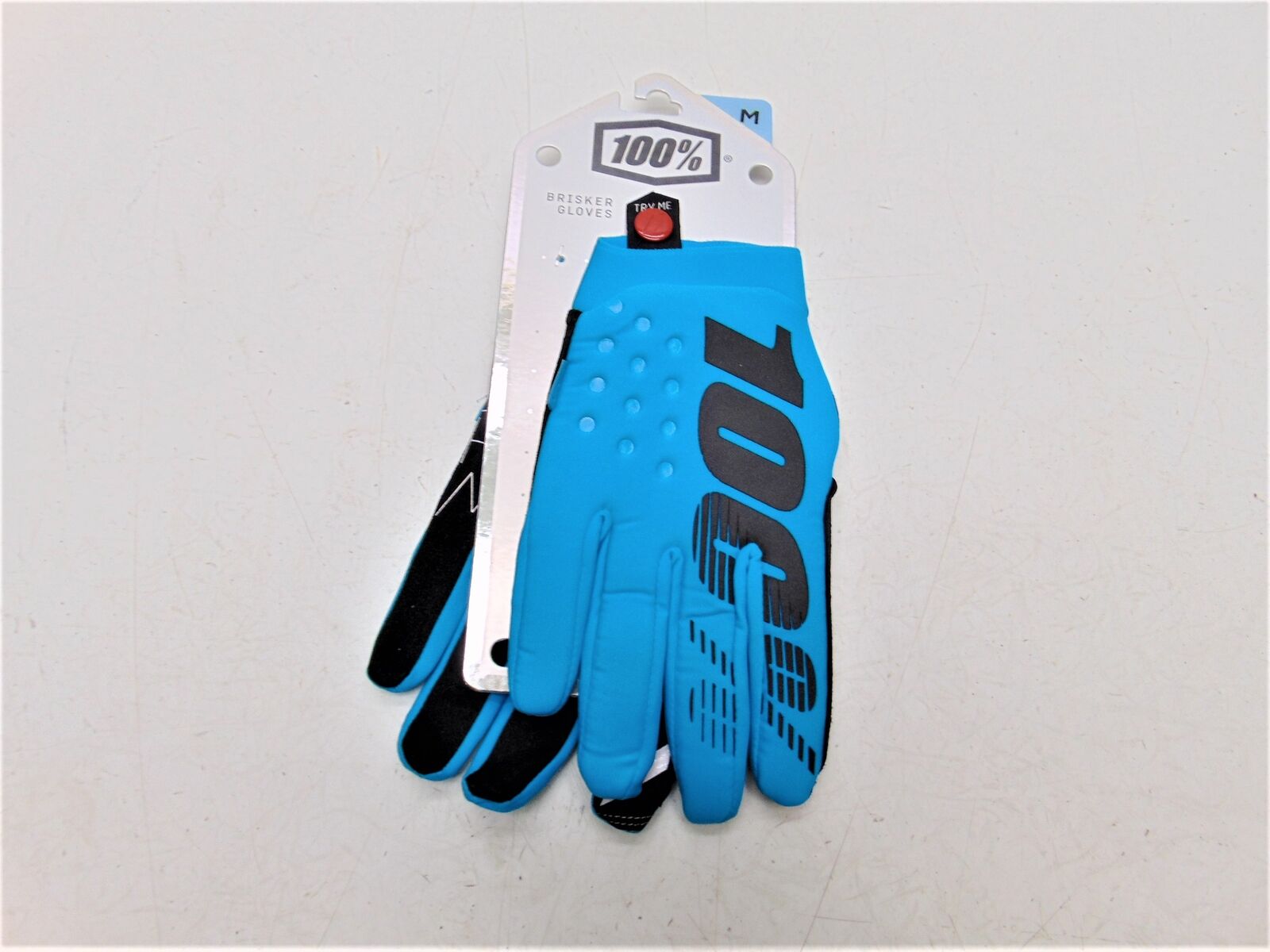 100% Men's Brisker Cold-Weather Gloves Turquoise M