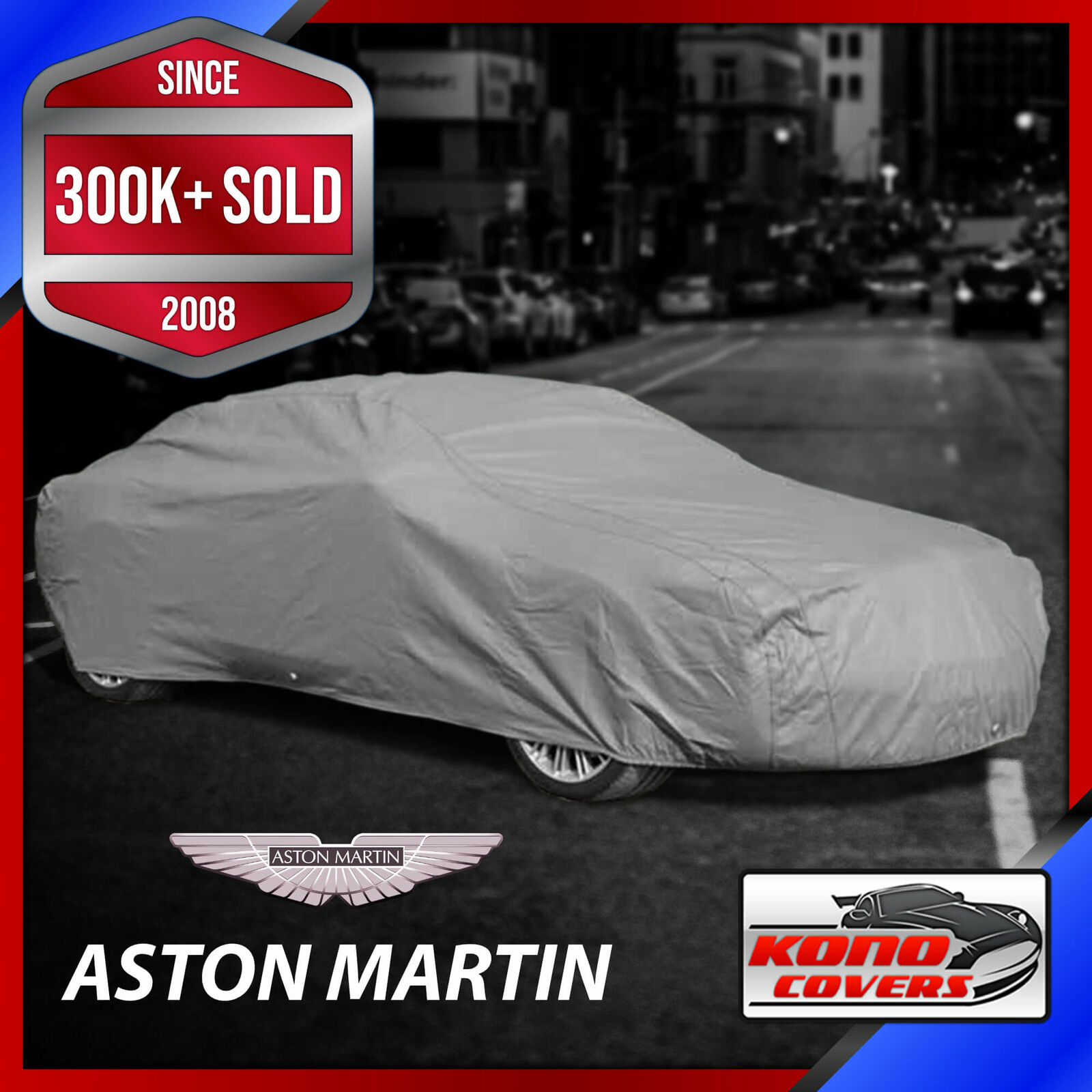 ASTON MARTIN [OUTDOOR] CAR COVER ☑️ 100% Waterproof ☑️ All-Weather ✔CUSTOM FIT