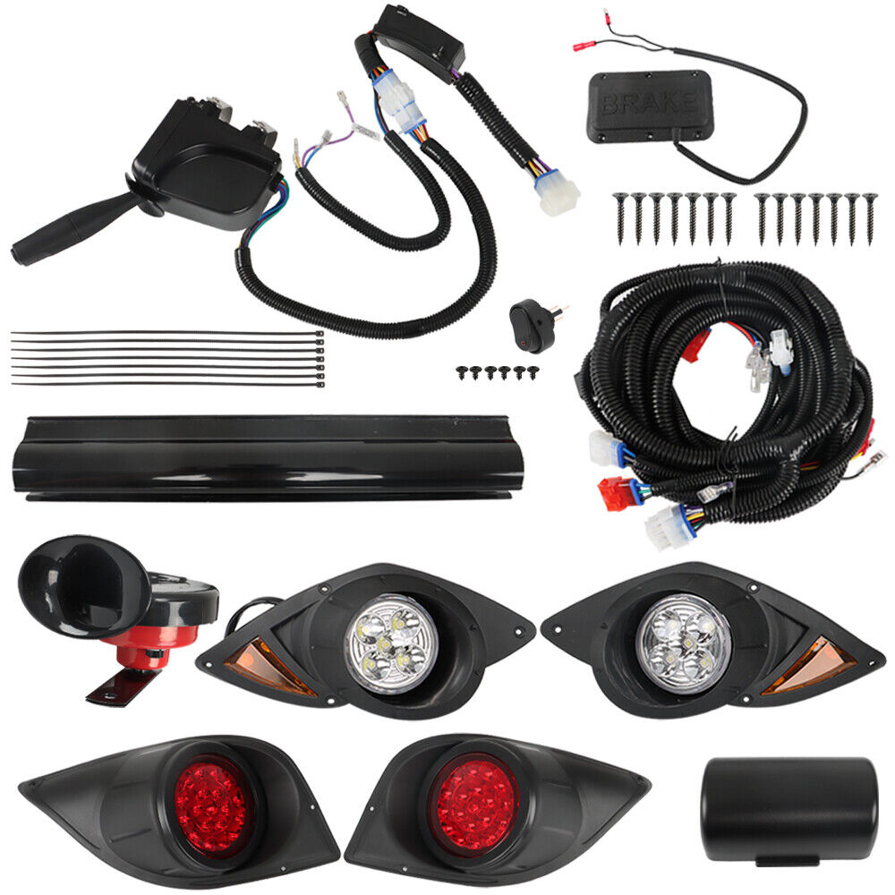 Golf 12V LED Light Kit + Turn Signal Horn Brake For Yamaha G29 YDR Drive 2007+