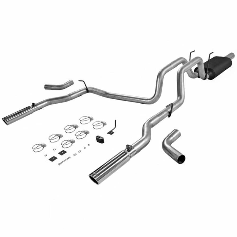 Fits 2006-2008 Dodge Ram 1500 Cat-back Exhaust System American Thunder 17424