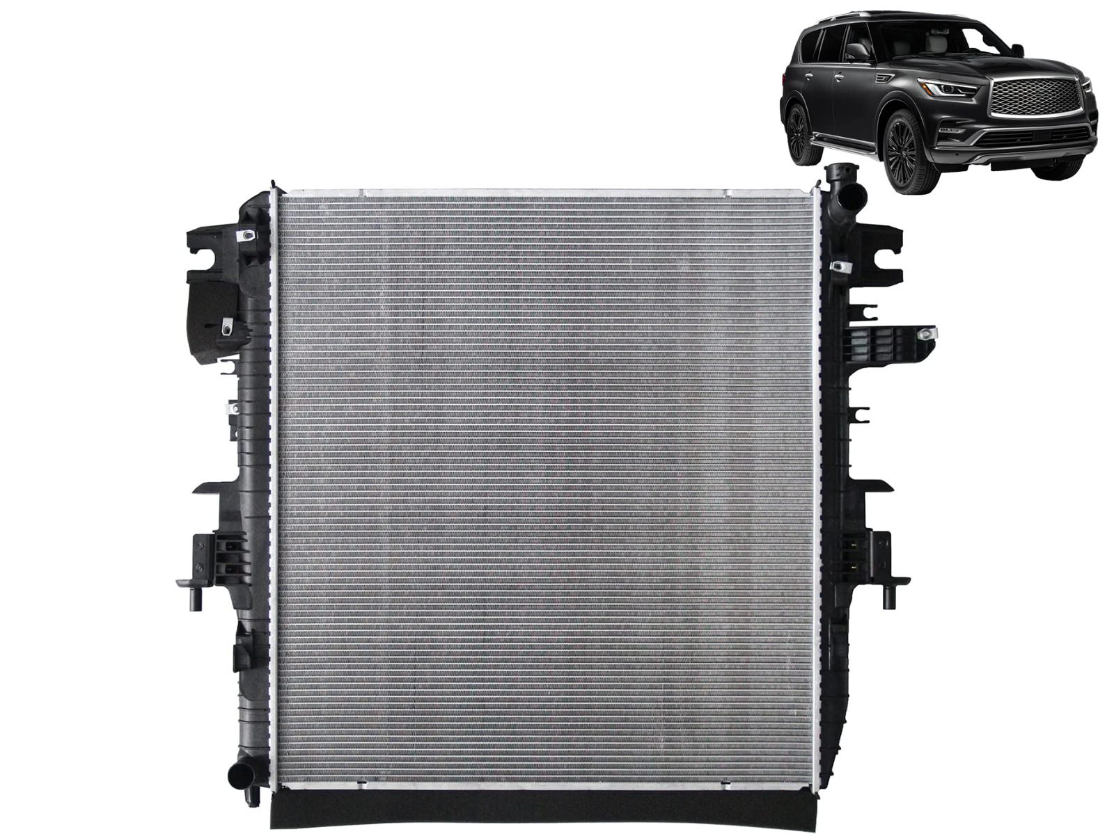 For INFINITI QX80 2014 2015 2016-2020 5.6L Radiator IN3010210 / ‎21410-1LA0A