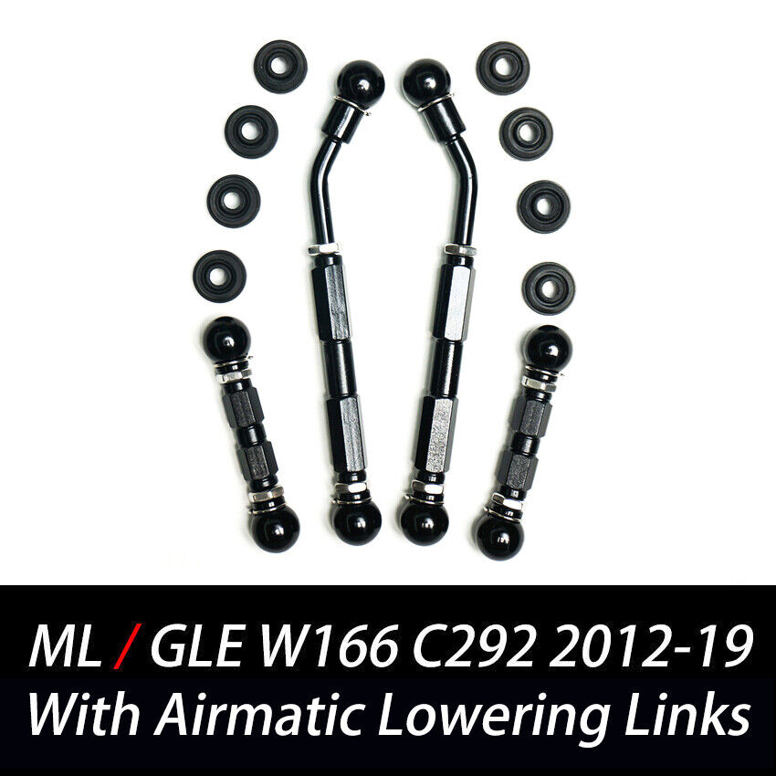 For Mercedes Benz ML W166 GLE Coupe Adjustable Lowering Links Air Suspension Kit