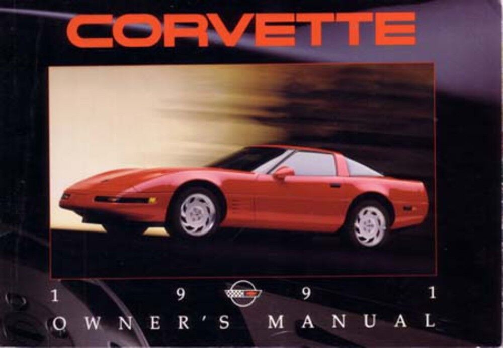 1991 Chevrolet Corvette Owners Manual User Guide