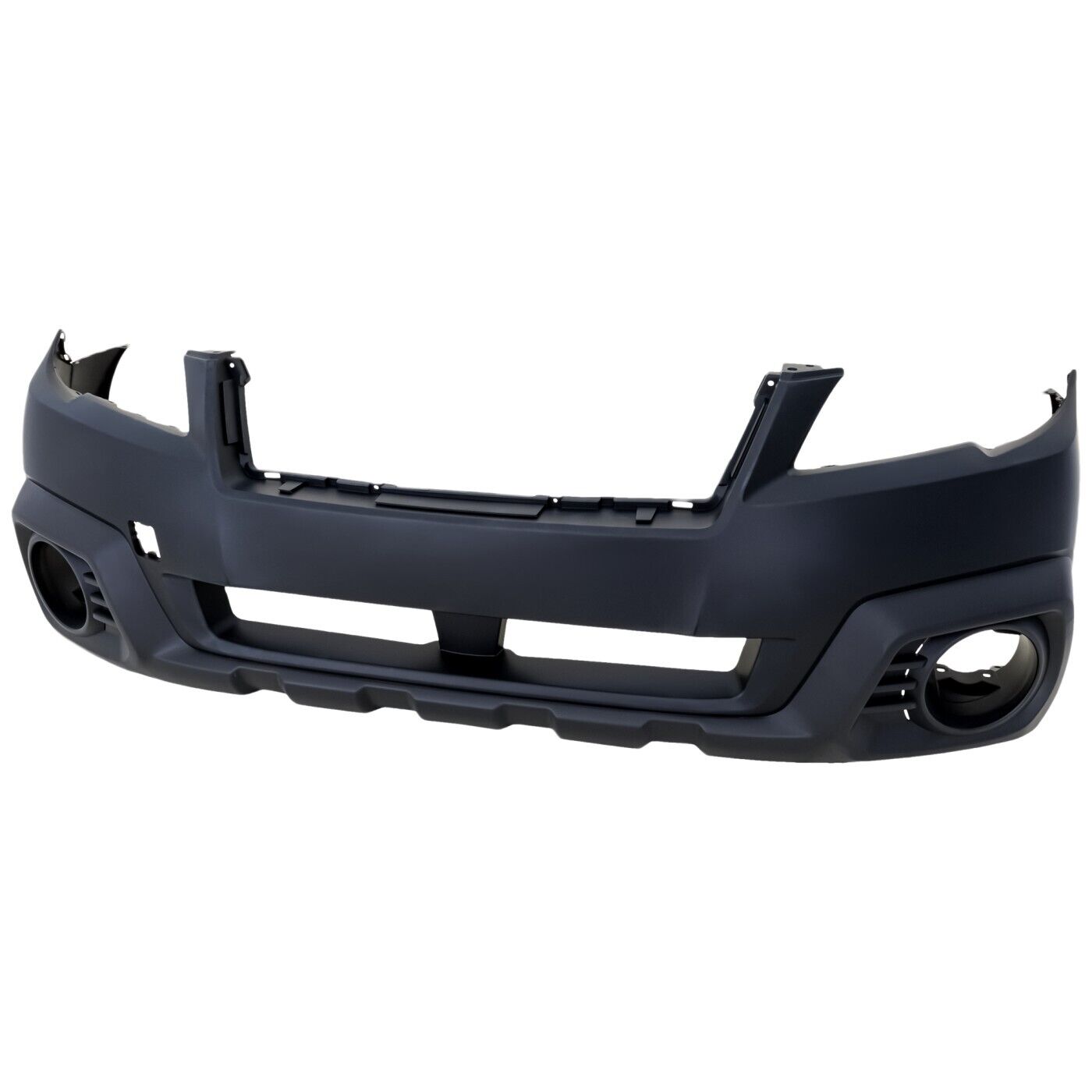 Front Bumper Cover For 2013-2014 Subaru Outback w/ fog lamp holes Primed top