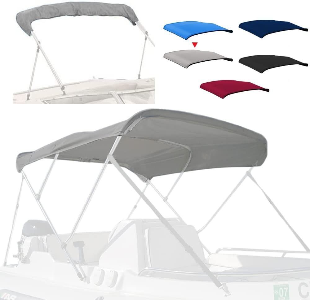 3Bow 4 Bow Bimini Top Replacement Canvas Cover with Boot  without frame