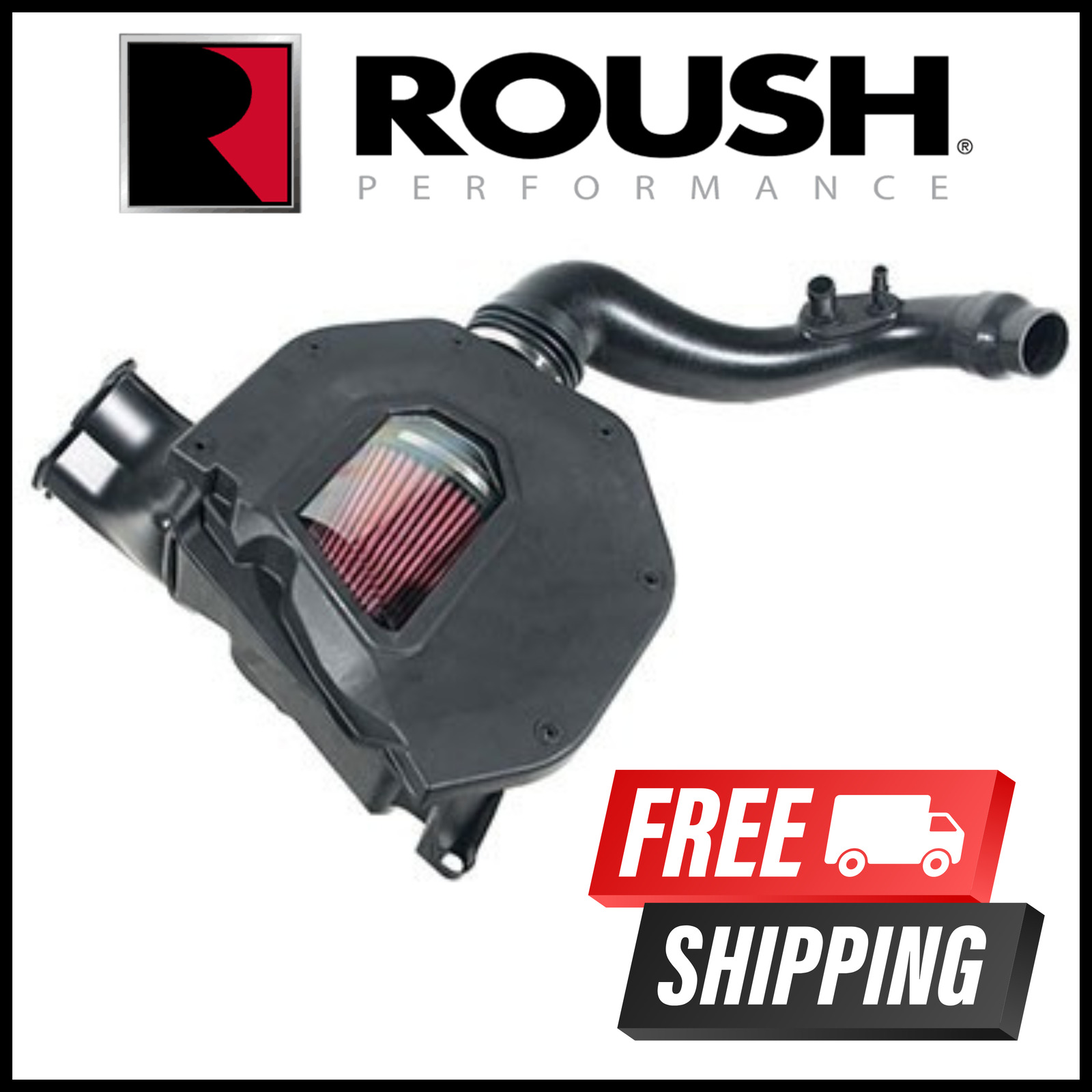 Roush Cold Air Intake System Fits 2018-2022 Ford Mustang 2.3L