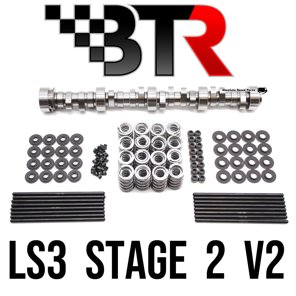 Brian Tooley Racing BTR LS3 Stage 2 V2 Cam Kit for 6.2L Camaro Corvette G8