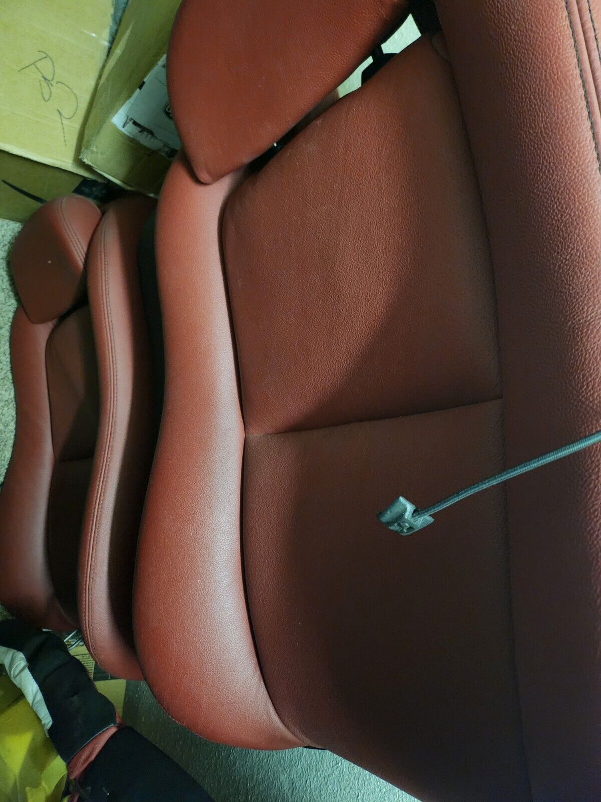 2005-2006 PONTIAC GTO REAR SEATS OEM BLUE LEATHER LS2 