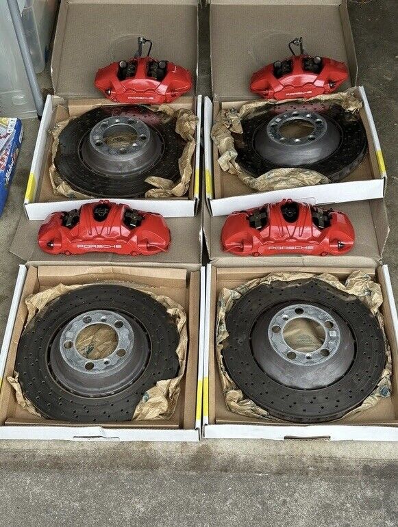 Porsche 911 991.2 GT3 Brake Calipers, Rotors And Pads