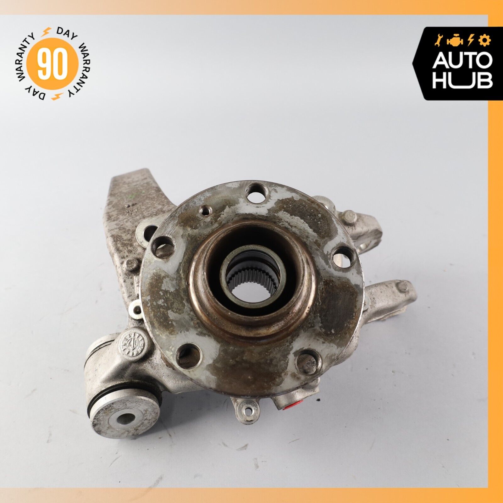 07-11 Bentley Continental GTC Rear Right Side Spindle Knuckle Hub OEM 63k