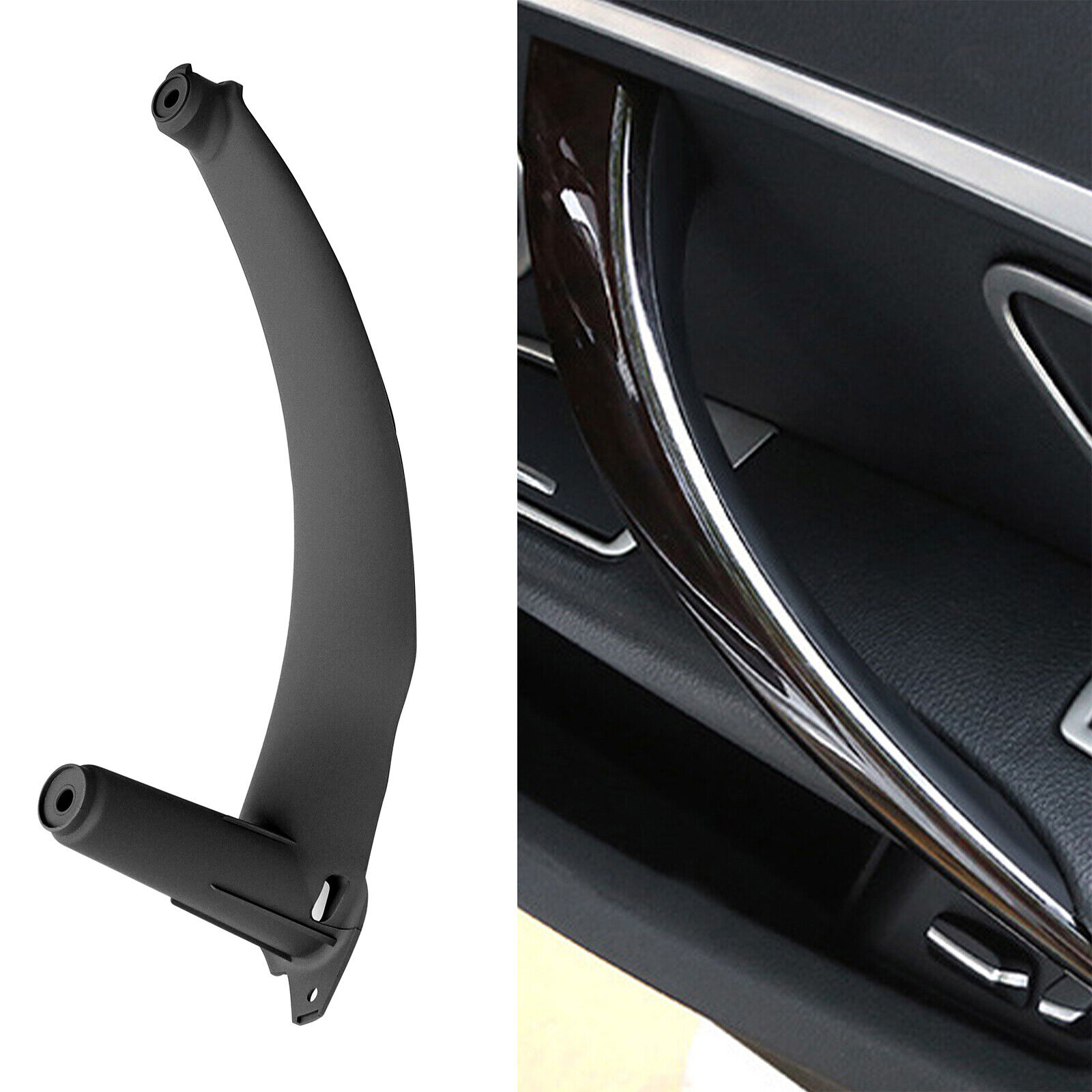 Right Front Rear Inner Door Handle Inner Pull Trim for BMW X5 E70 X6 E71 Black