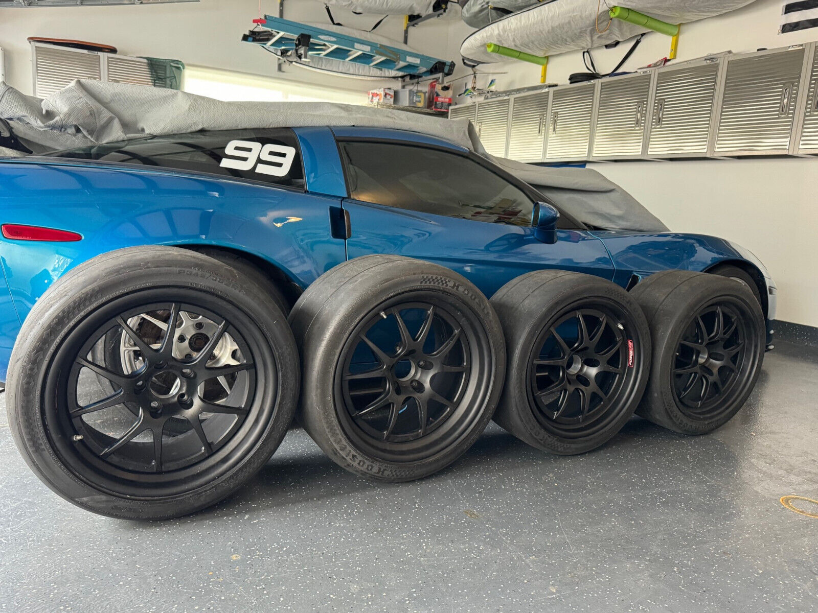 Forgeline GA3R Wheels Rim 18x10 & 19x12.5 Corvette C6 Z06 5x120