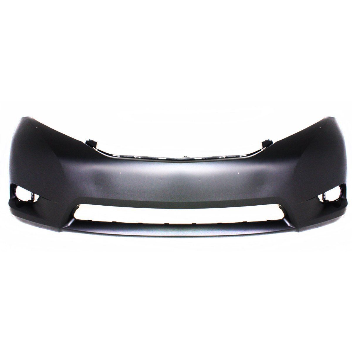 Front Bumper Cover For 2011-2015 Toyota Sienna w/ fog lamp holes Primed CAPA
