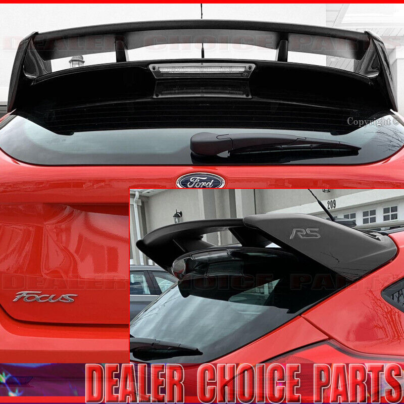 For 2012-2016 2017 2018 Ford Focus H/B RS Factory Style Spoiler Wing UNPAINTED