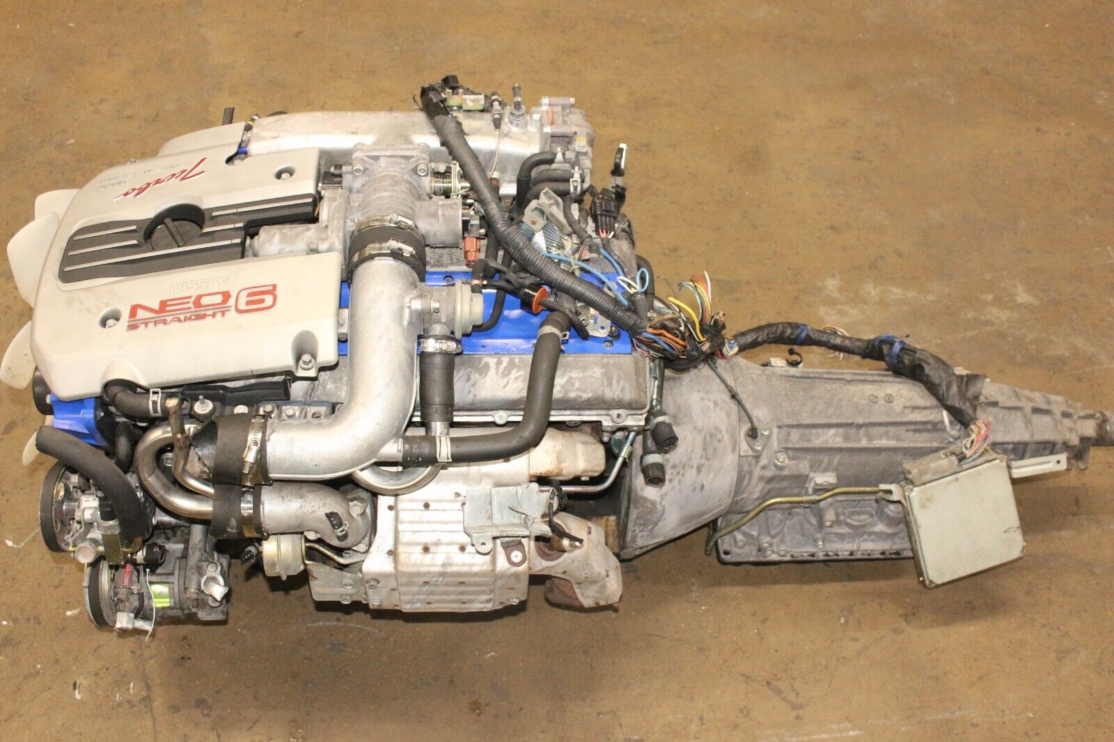 Nissan Skyline R34 Neo RWD Engine 2.5L Motor JDM RB25DET RWD Auto Trans