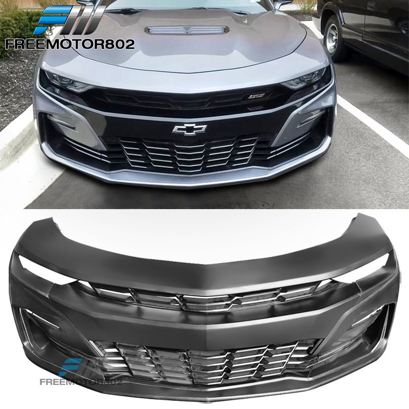 Fits 19-23 Chevy Camaro SS Style Front Bumper Conversion - Unpainted PP