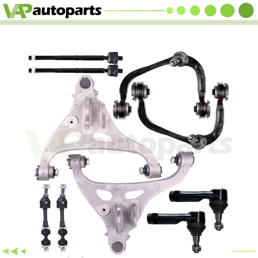 Set of 10 Front Upper Lower Control Arms Kit For LINCOLN MARK LT 2006 2007 2008