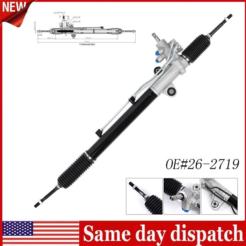 Complete Power Steering Rack and Pinion For HONDA PILOT 2003-2008 26-2719