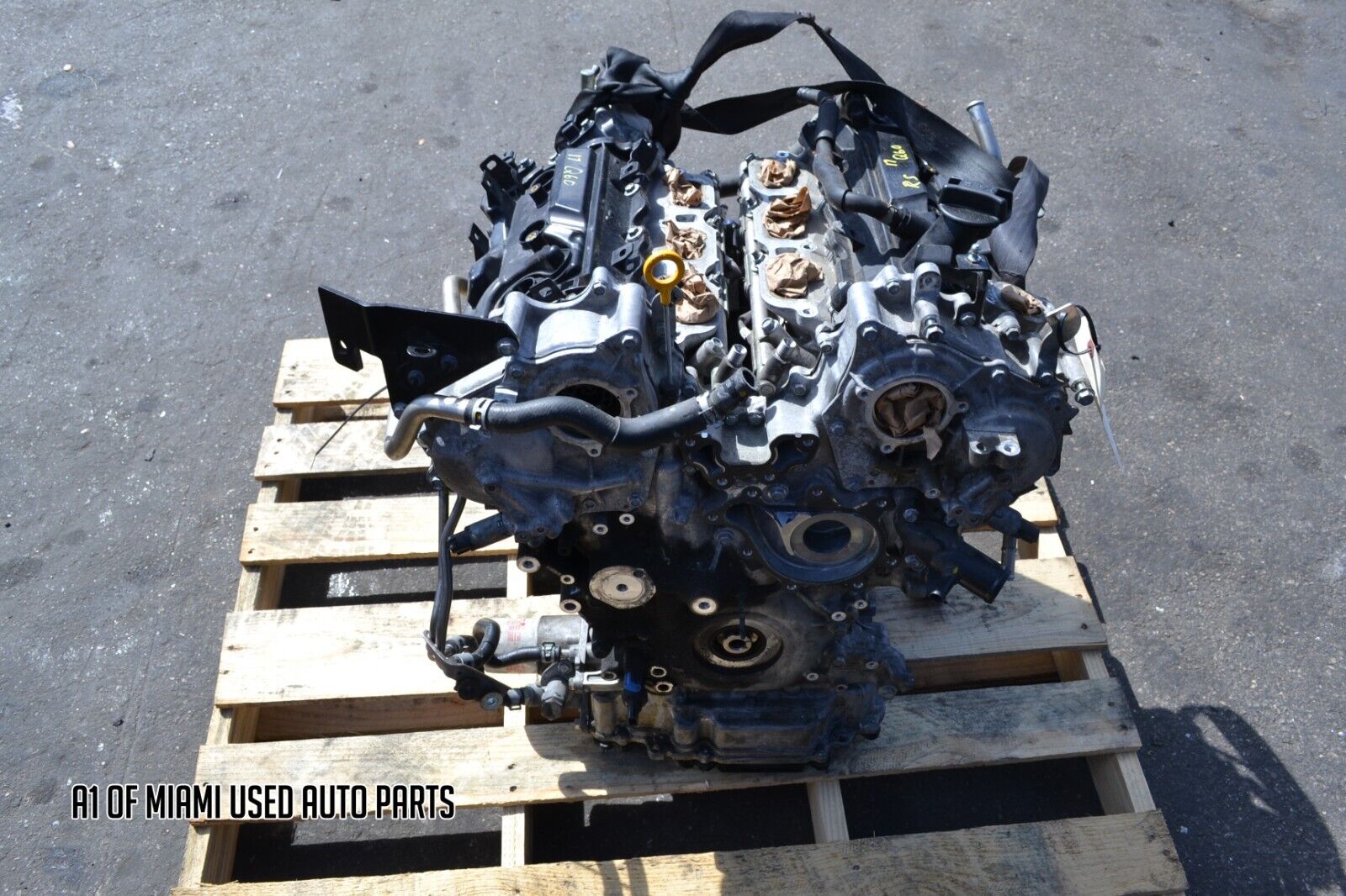 16-18 Infiniti Q50 Q60 3.0L Engine Motor RWD  Twin Turbo VR30 Parts Core READ