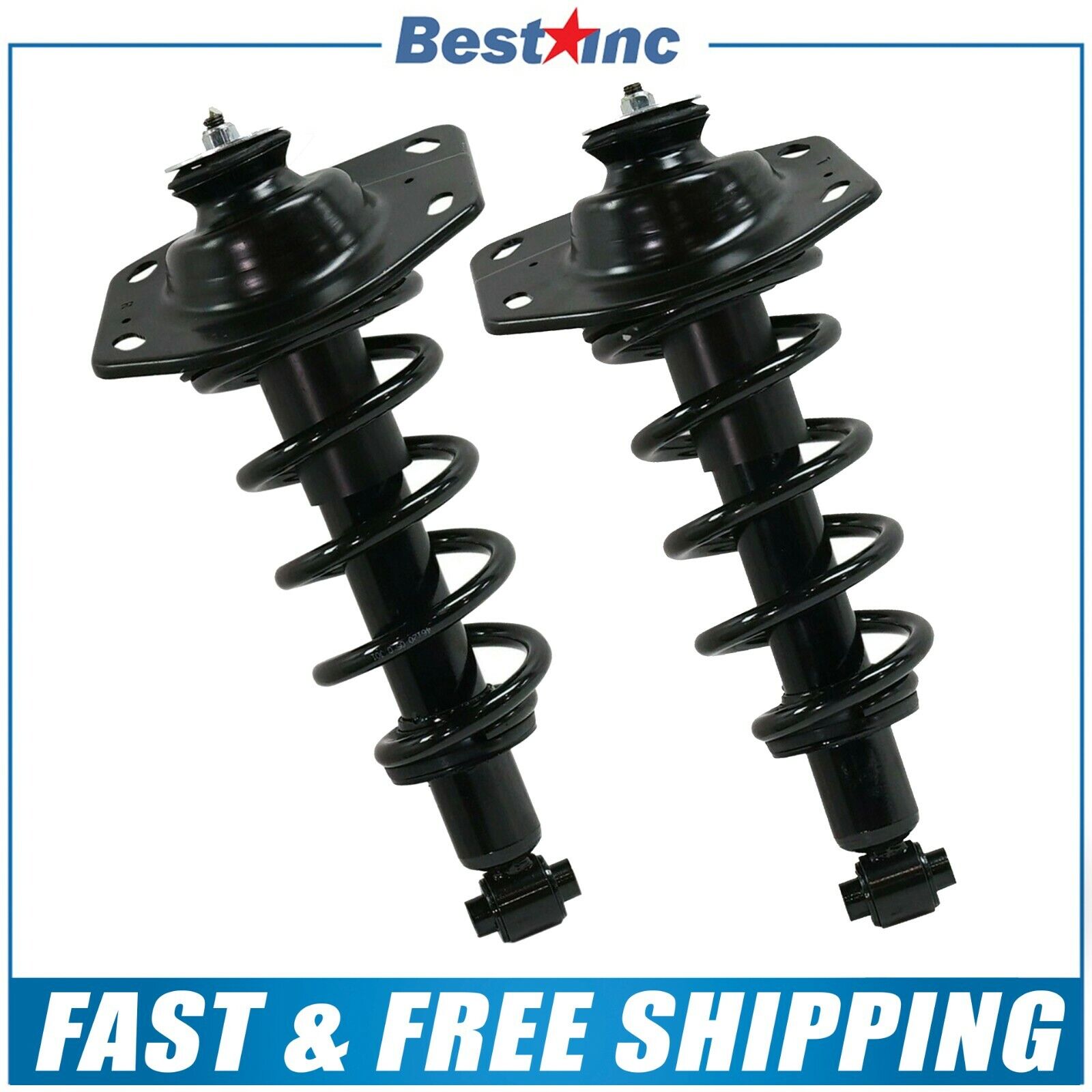 Rear Pair (2) Complete Struts Assembly for 2010 2011 2012- 2015 Chevrolet Camaro