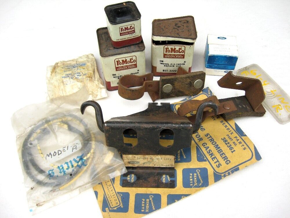 1950s 1960s 1970s Ford Mercury Lincoln NOS FoMoCo Brake Parts Lot + more.