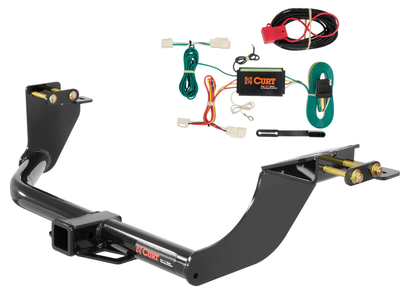 Curt Class 3 Trailer Hitch 2in Receiver & Wiring Harness Kit for 14-20 Outlander