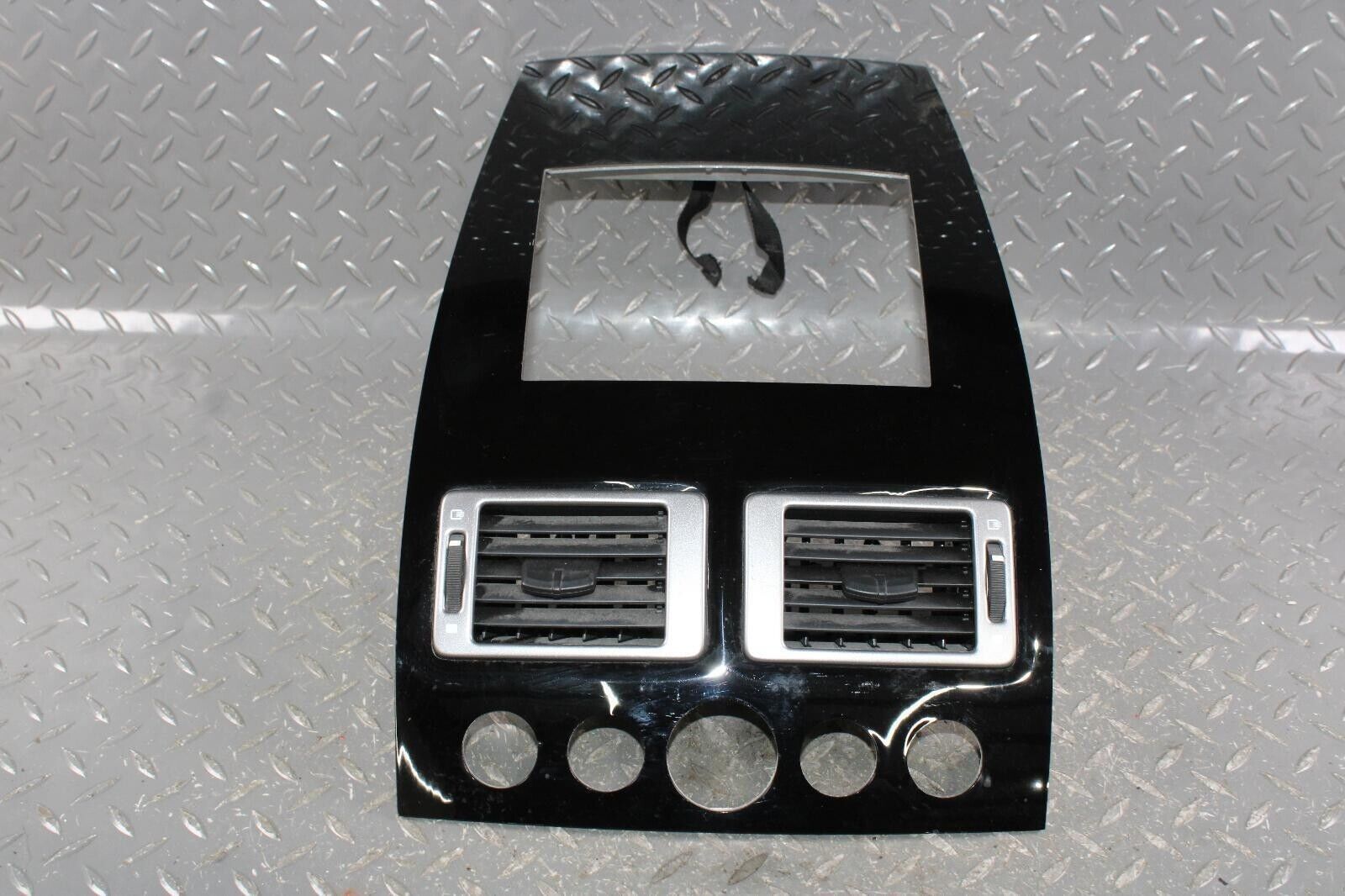 11-17 Aston Martin Black Dashboard Dash Radio Surround Trim Panel OEM FreeShip