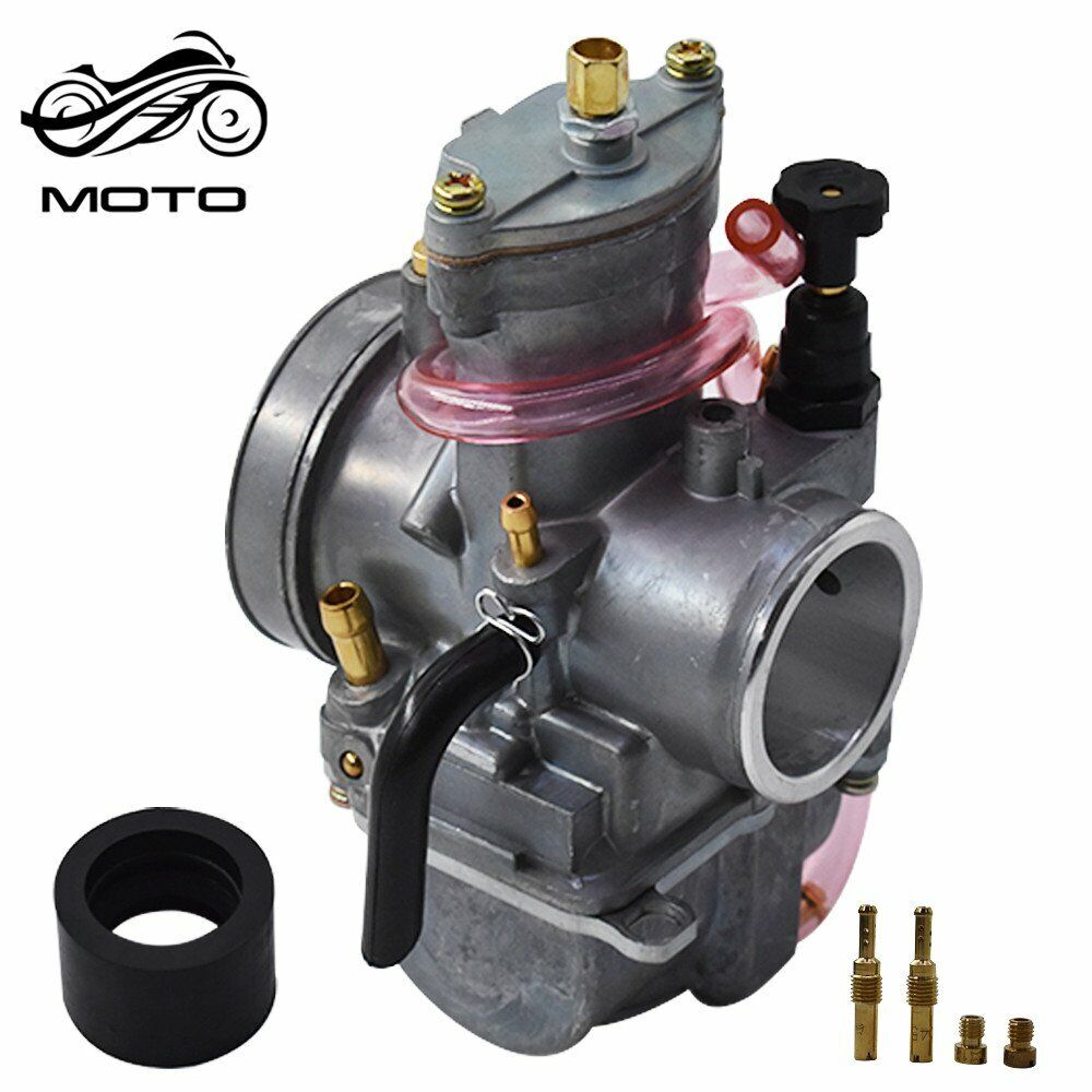 32mm PWK32 Flatslide Power Jet Carb for GY6 125cc 200cc KOSO OKO SCOOTER ATV