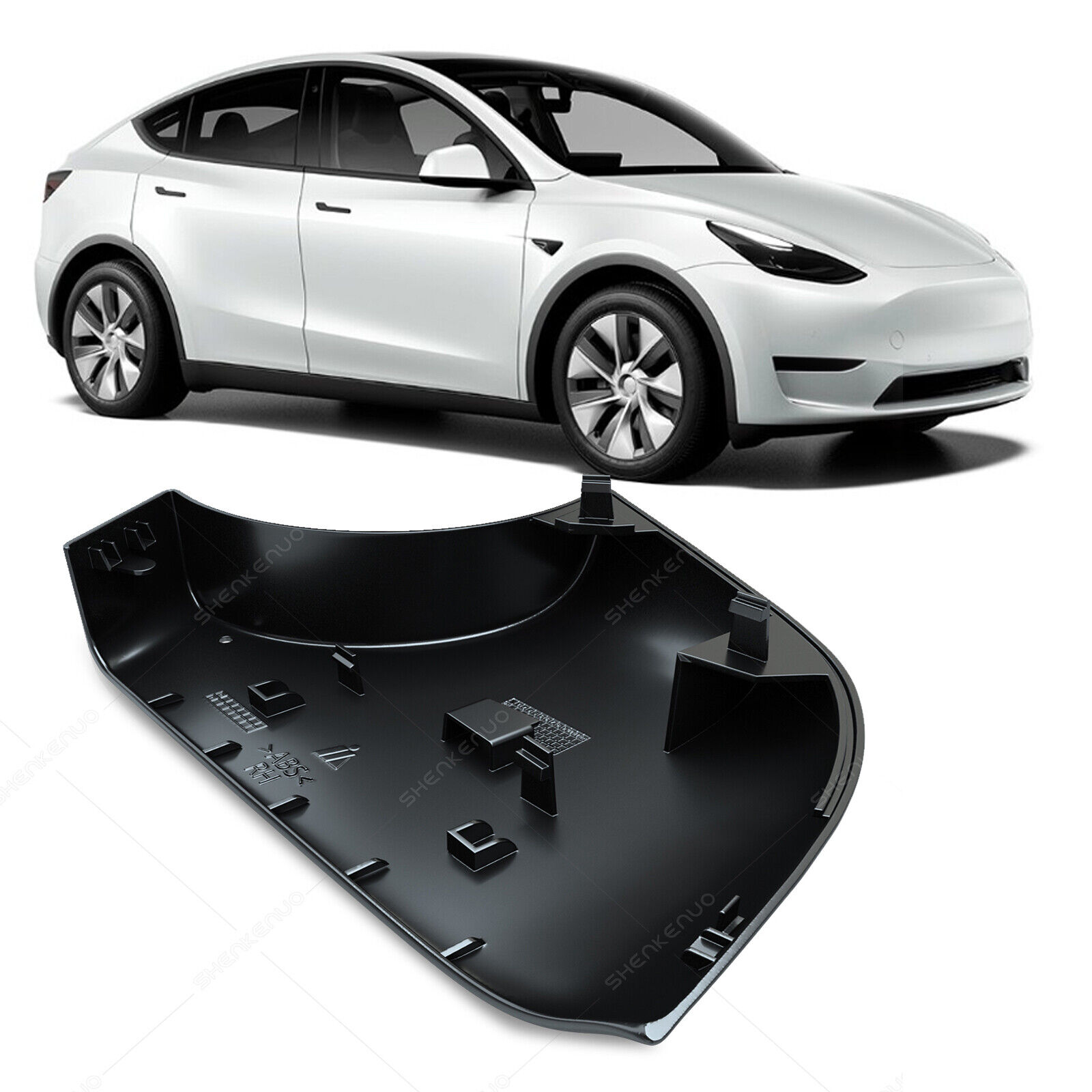 For Tesla Model Y-Right Side Passenger Door Wing Mirror Cover Lower Holder