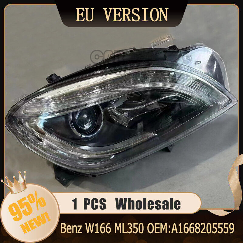 EU Right Xenon Headlight For 2012 2013 2014 2015 Benz W166 ML350 OEM:A1668205559