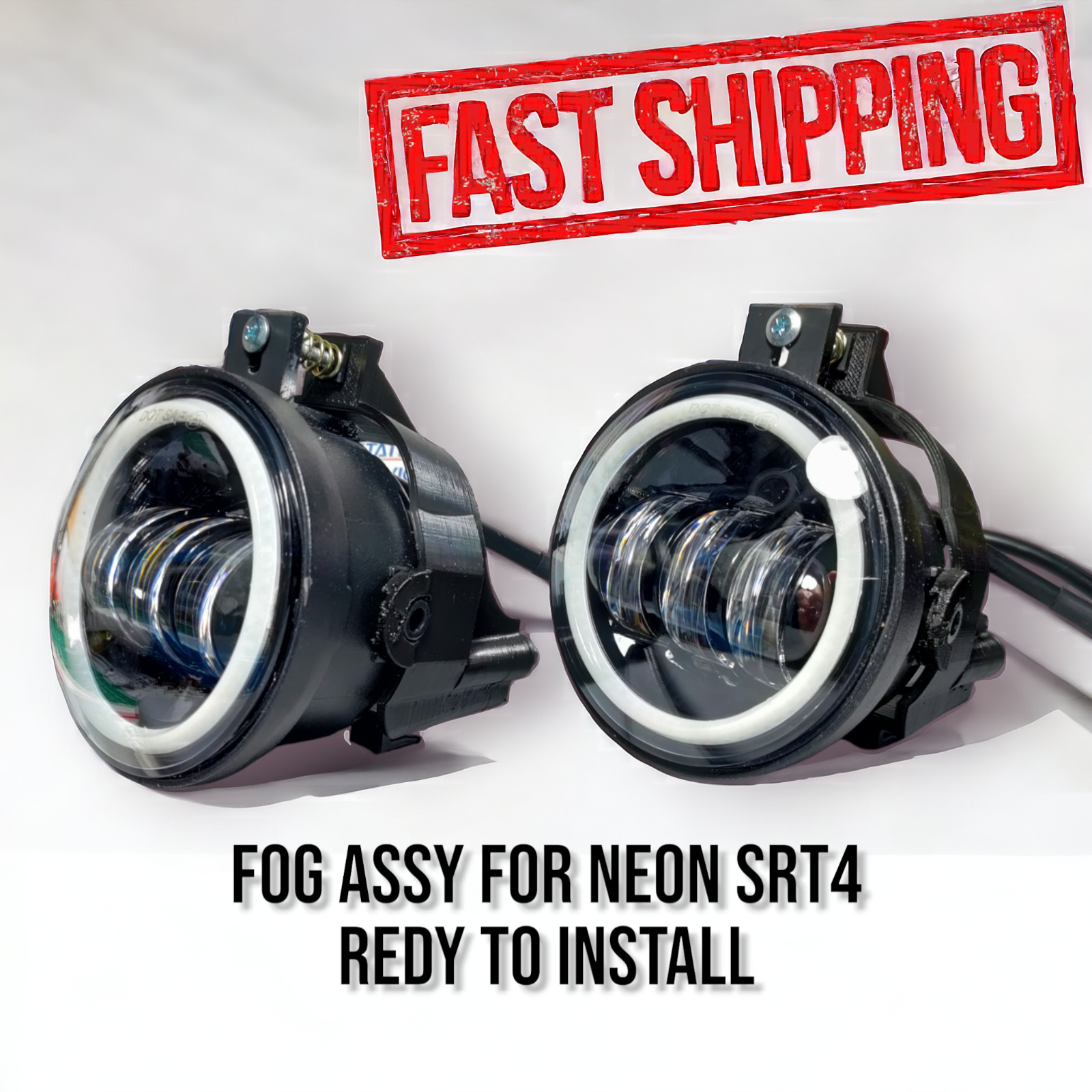 Fog Light Assy For Dodge Neon SRT-4 03-05 (Redy To Instal) 3 Mods