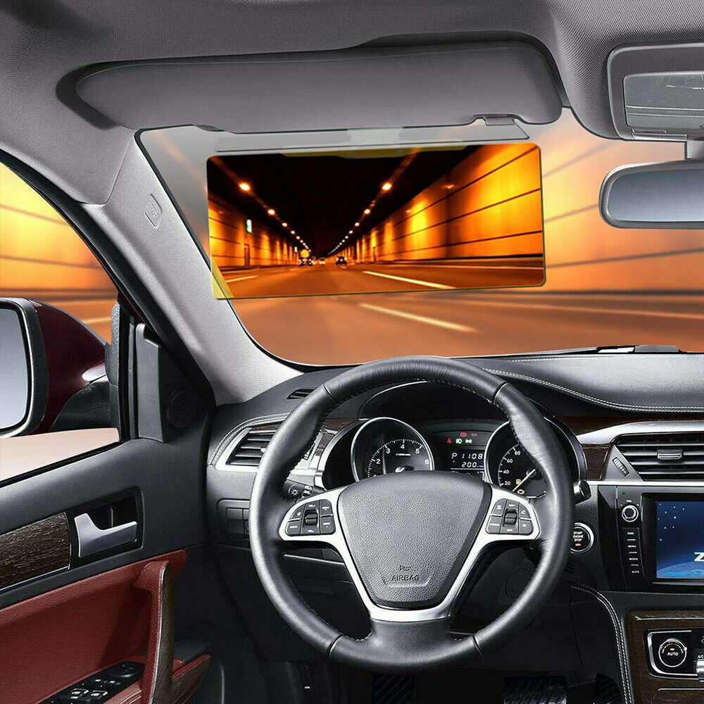 Universal Car Sun Visor Extension Anti Glare HD Visor for Day Night Driving US