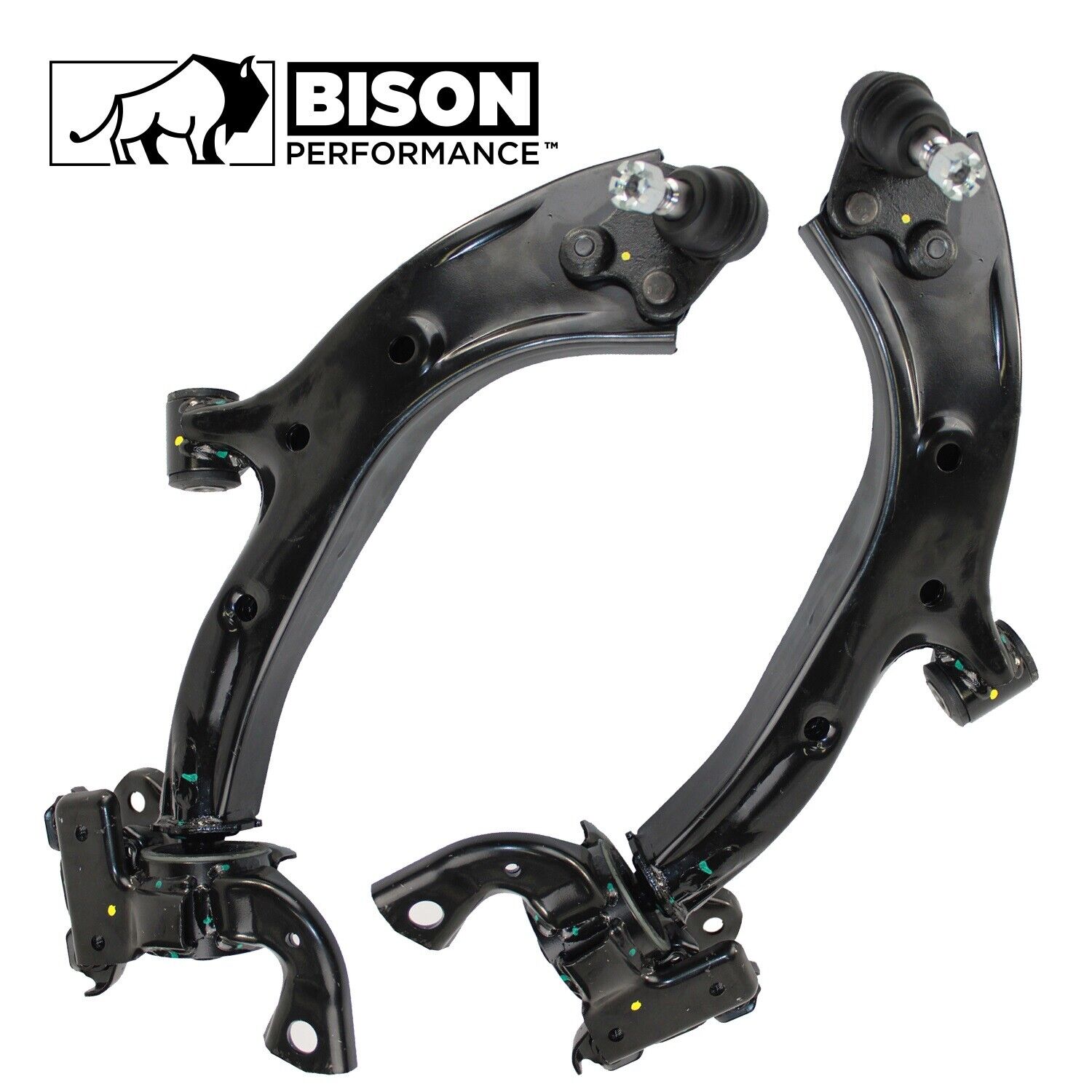 Bison Performance 2pc Set Front LH RH Lower Control Arm For Acura RDX 2007-2012