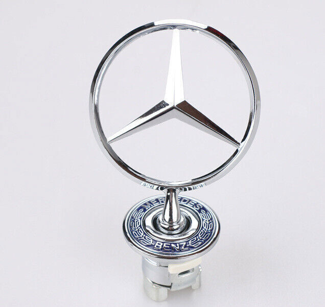 For Mercedes-Benz Front 3D Hood Emblem C230 C280 CLK320 E300 E320 E500 S500