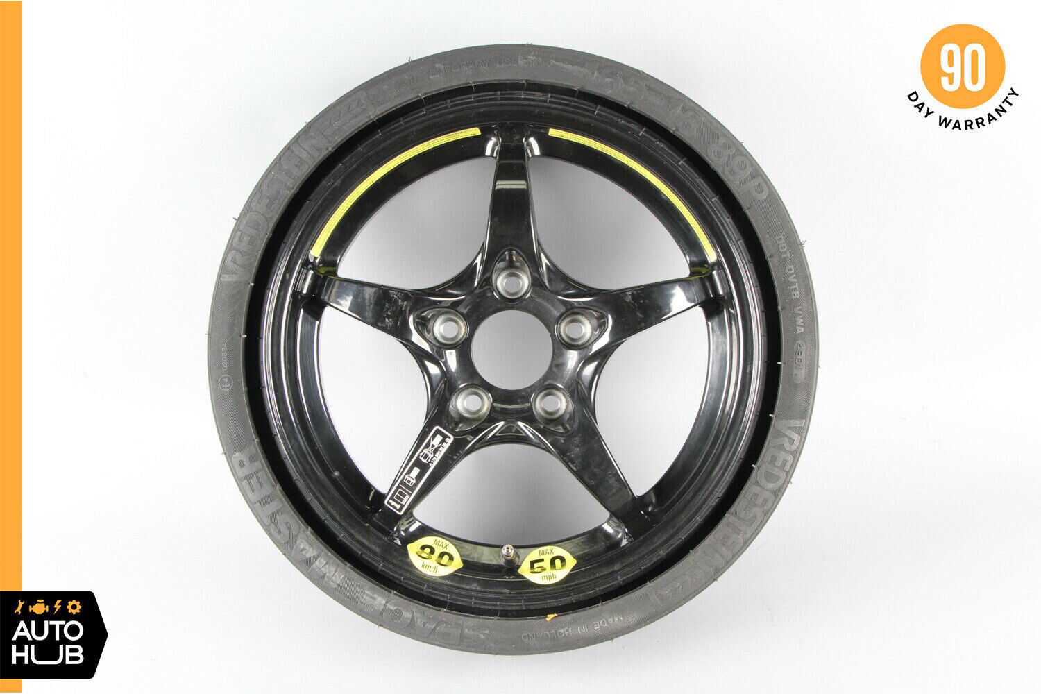 Mercedes W203 C230 C320 Emergency Spare Tire Wheel Donut Rim 165 R15 15\