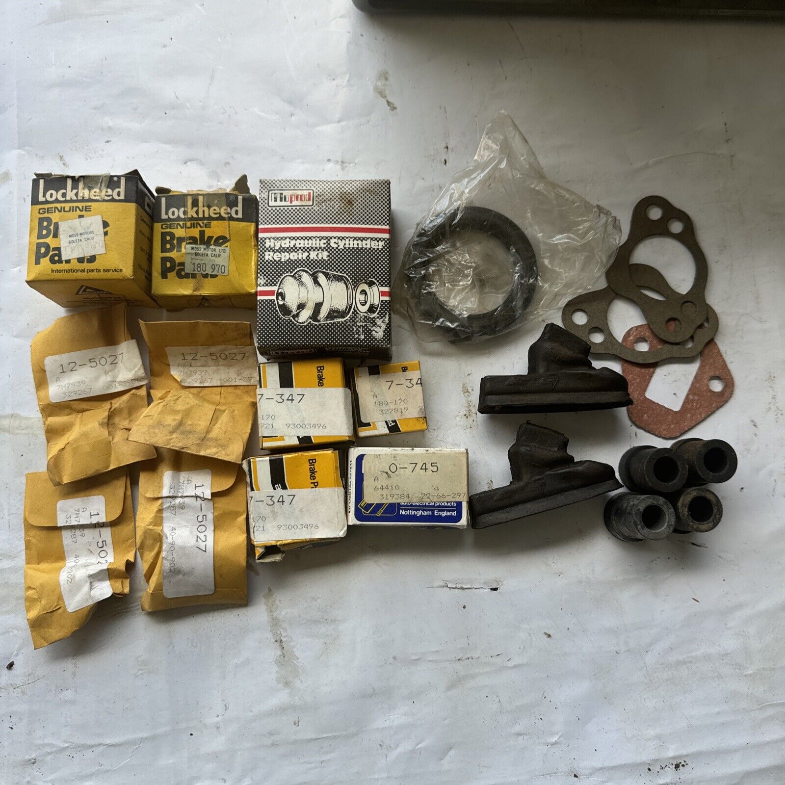 MG MGA MKII 1500  1600 Roadster Coupe. Assortment Of Mostly New Parts