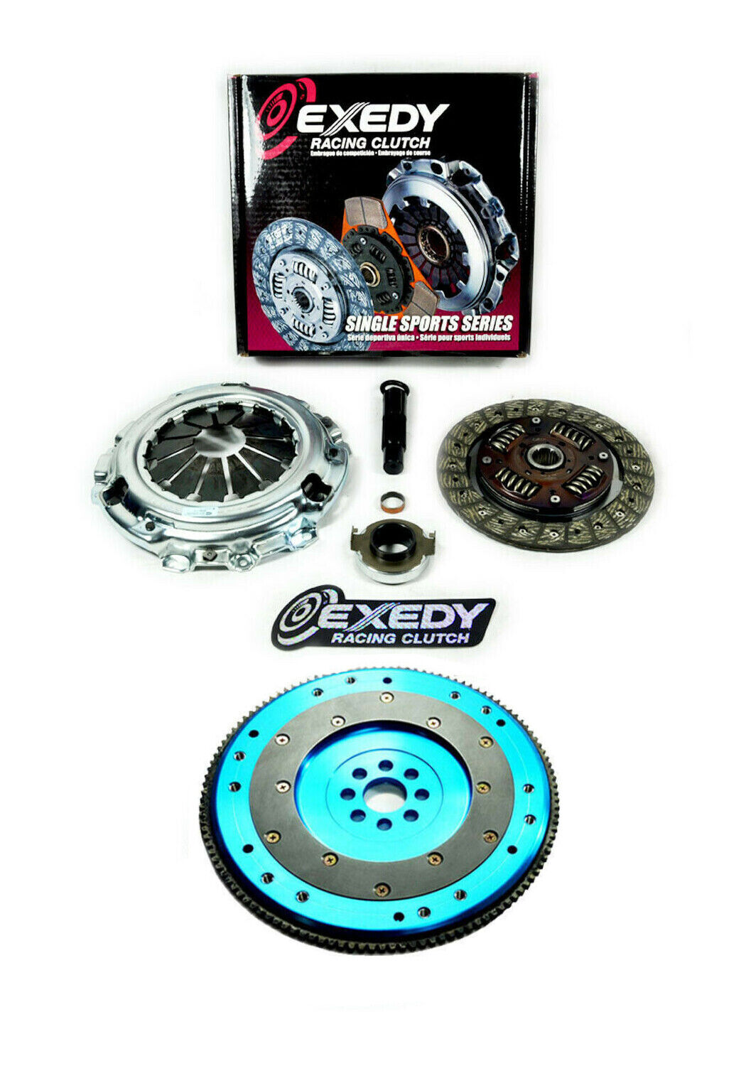 EXEDY STAGE 1 CLUTCH KIT+FX ALUMINUM FLYWHEE for 02-06 ACURA RSX TSX 2.4L K24