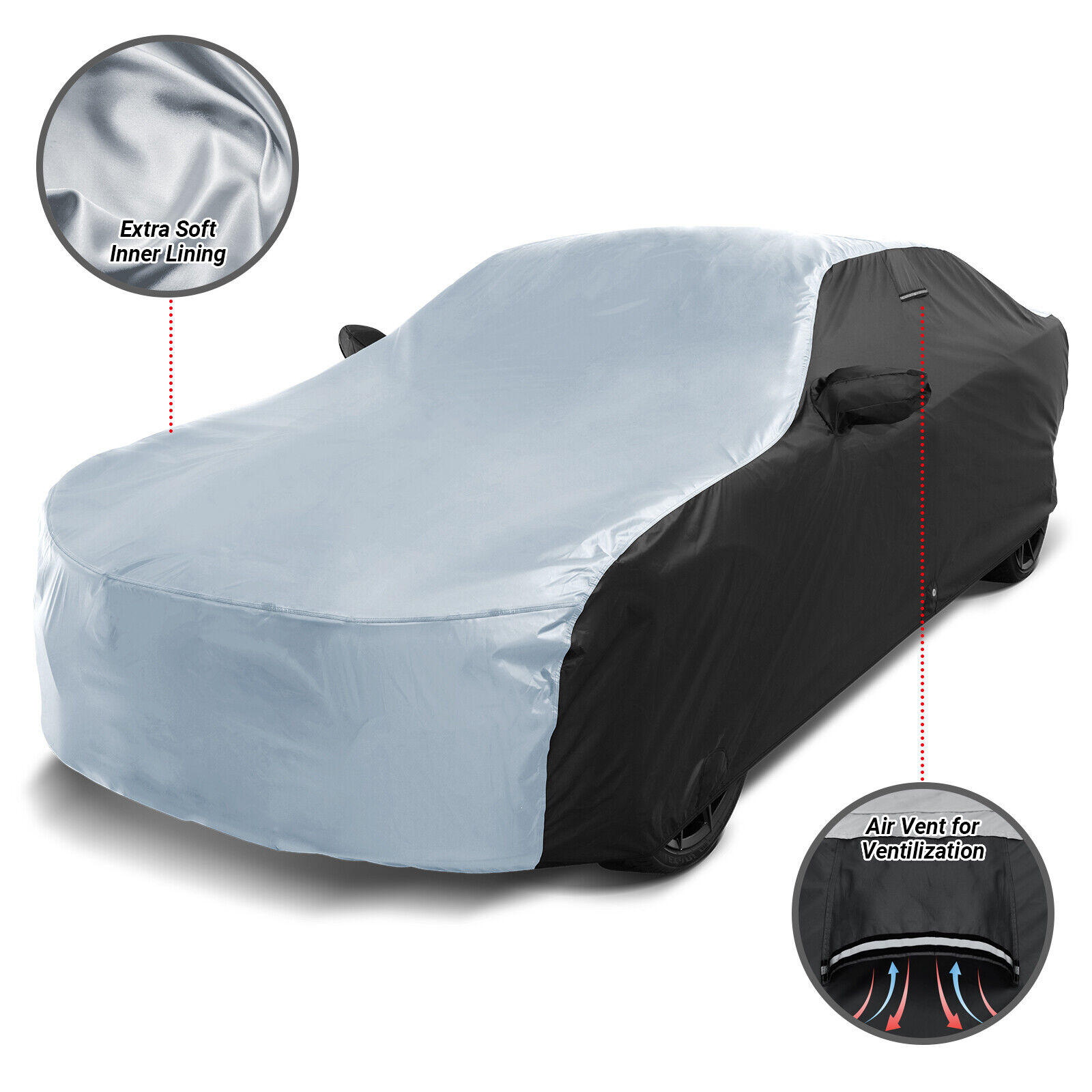 For AUDI [RS5] Custom-Fit Outdoor Waterproof All Weather Best Car Cover