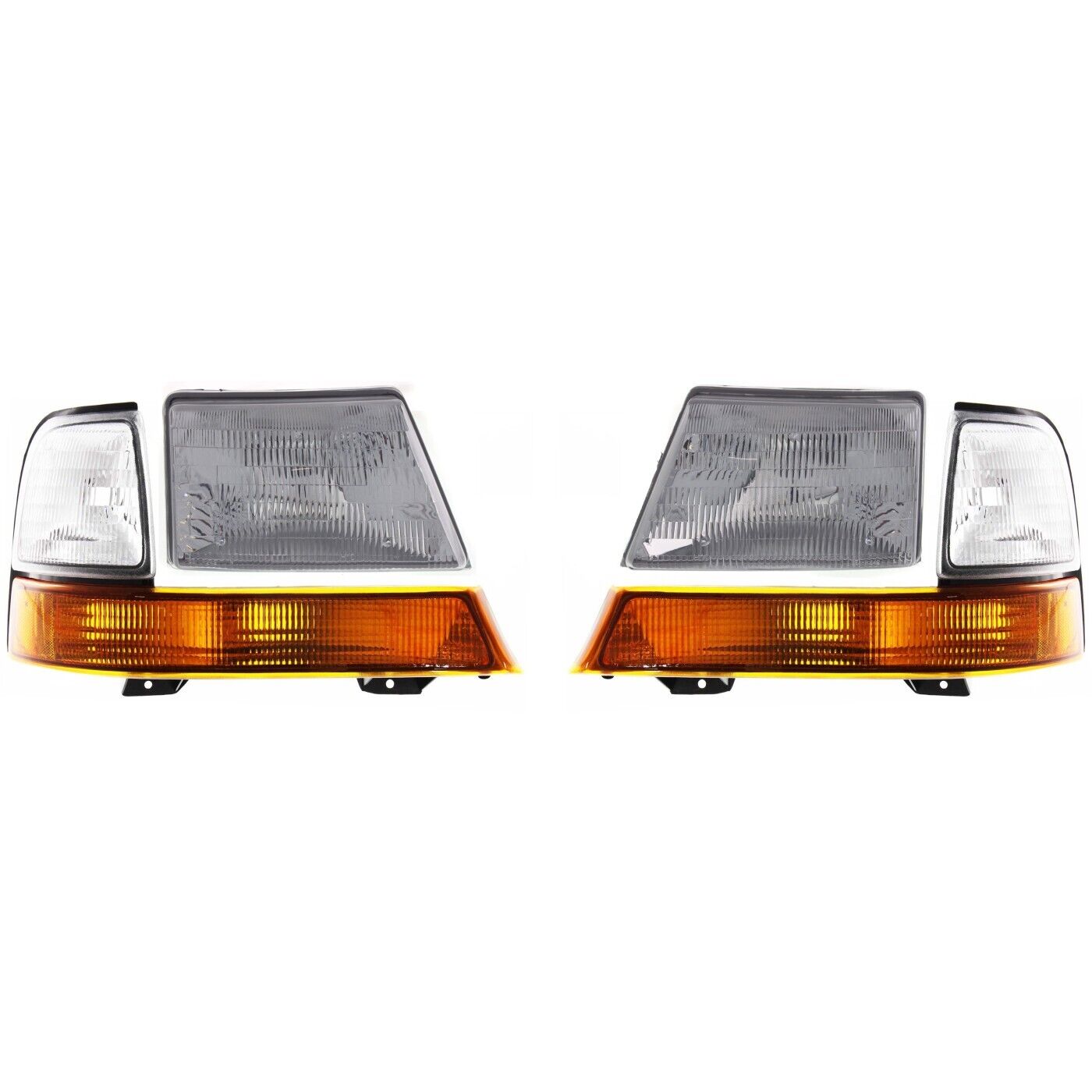 Headlight Kit For 1998-2000 Ford Ranger FO2502151 FO2503151 FO2521144 FO2520144