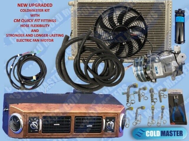 New Upgraded Universal Underdash A/C Kit 432-1W with Coldmaster Quick Fit System